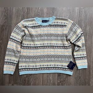 Crazy Horse by Liz Claiborne Men’s cotton-linen pullover